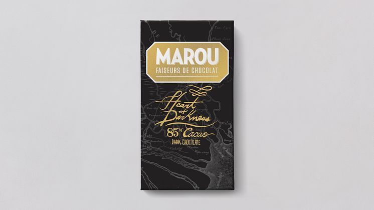 Ny prisbelönt mörk choklad från vietnamesiska Marou: Heart of Darkness 85 % kakaohalt