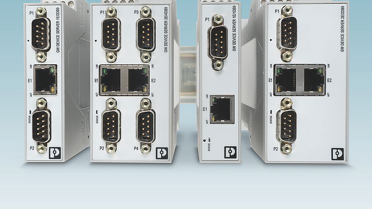 New gateways for Modbus-to-Ethernet/IP