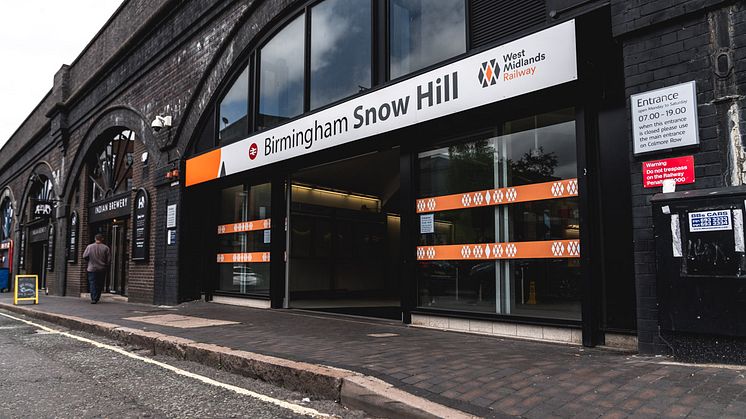 Birmingham Snow Hill will be one of three West Midland Railway stations that will have staffed gatelines all day from 31 October.