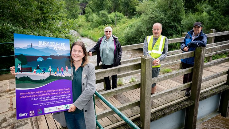 ​Walk on through Bury’s beautiful nature, guided by local experts