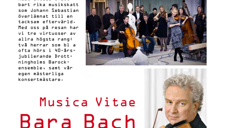 Bara Bach med Musica Vitae