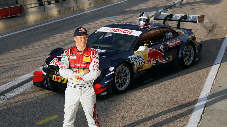 Audiföraren Mattias Ekström med sin A5 DTM