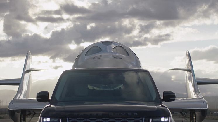 Virgin Galactic og Land Rover kunngjør forlengelse av globalt samarbeid ved avdukingen av det nye romskipet