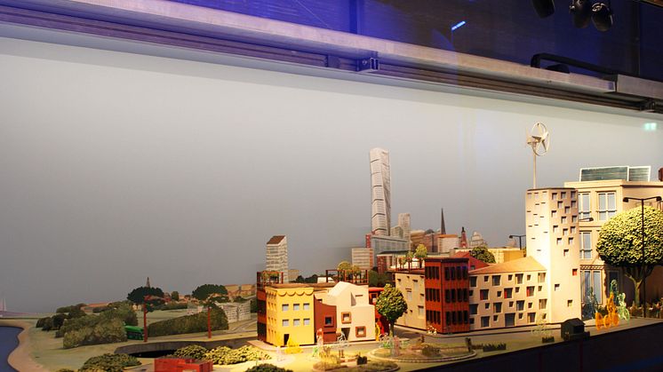 Modellbild: Den hållbara staden