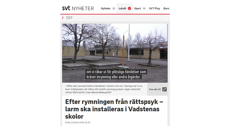Källa: SVT Nyheter Öst