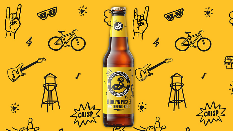 Prisbelönta Brooklyn Brewery lanserar Brooklyn Pilsner