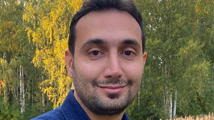 Shoaib Azizi är doktorand på Institutionen för tillämpad fysik och elektronik vid Umeå universitet. Foto: Yagana Qanavizian