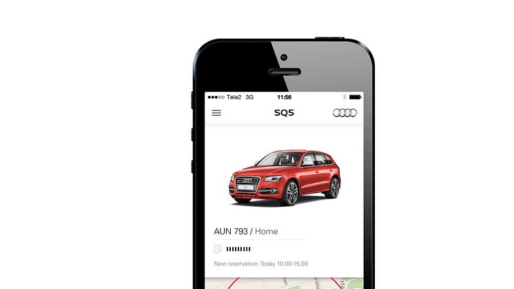 Audi unite lanseras i Stockholm – ett helt nytt sätt att dela bil med dina vänner