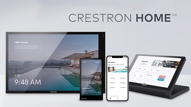 ﻿I Crestron Home-system läggs fokus på användarvänlighet, funktion och integration så att du ska få den bekvämlighet som många drömmer om.