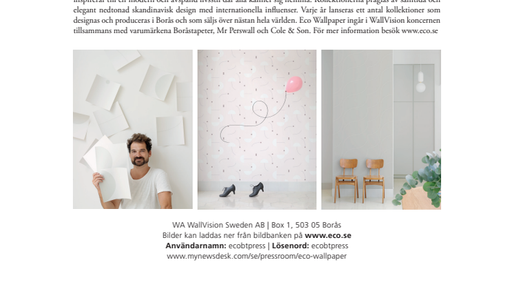 Eco Wallpaper släpper ny tapetkollektion i unikt samarbete med Spaniens Designer of the Year – Jaime Hayon
