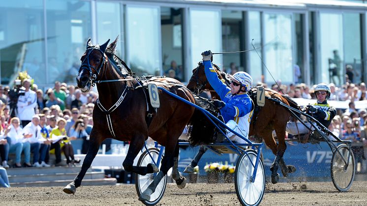 Solvato vann Olympiatravet och idrotten fick 9 miljoner kronor