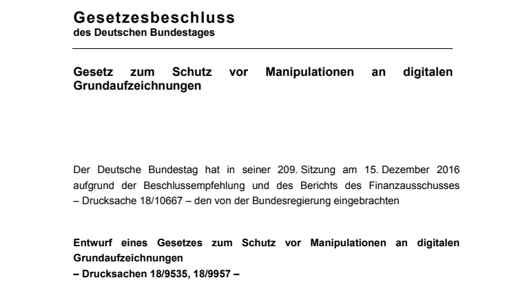 Bargeschäfte mit Registrierkassen:  2020 sind weitere verschärfte Regelungen zum Schutz vor Manipulationen geplant!