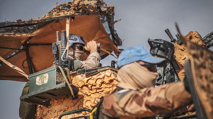 Studien visar att en måendeförsämring kunde debutera vid olika tidpunkter i livet; under en internationell insats, vid hemkomst, eller många år efter hemkomst. Foto: Jimmy Croona/Försvarsmakten. 