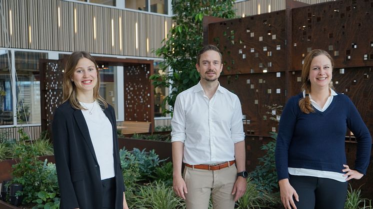 Guro Skjæveland, Senior Associate, i Nysnø, Eirik Sønneland Fondsforvalter i Validé og Anne Cathrin Østebø, Daglig leder i Validé