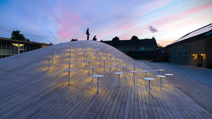 Architects BIG and Gammel Hellerup Gymnasium honoured with the Nordic Lighting Award