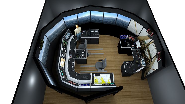 Illustration of a full mission K-Sim Fishery simulator with new purse seine functionality for studies and training