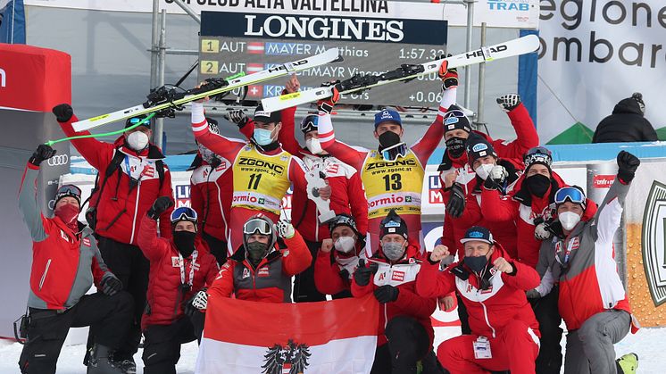 Mayer und Kriechmayr feiern Doppelsieg auf der Stelvio