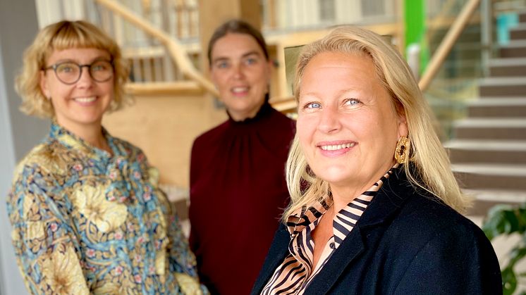 Mona Sundin, Petra Kreij och Ewa Sandeheim i gemensam satsning för jämställda styrelser.