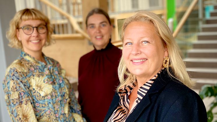 Mona Sundin, Petra Kreij och Ewa Sandeheim i gemensam satsning för jämställda styrelser.