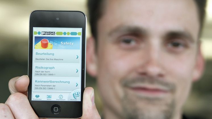 First Functional Safety App from Phoenix Contact