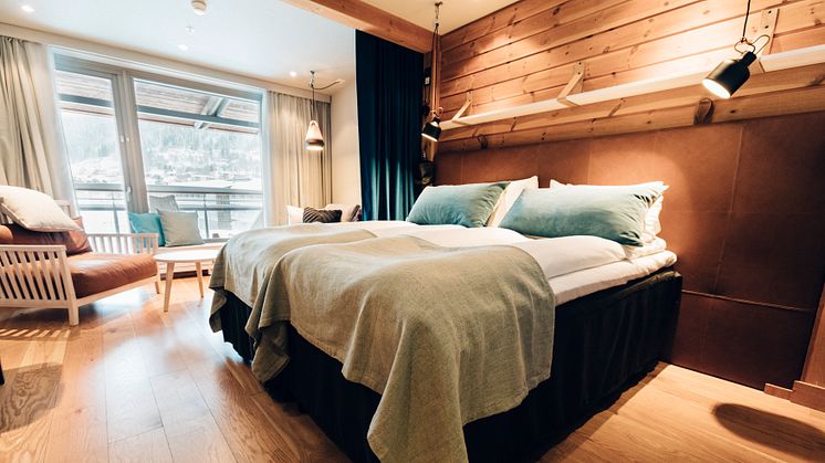 Hotellrum på Holiday Club - en av finalisterna i World Ski Awards, kategorin "Best Ski Hotel"
