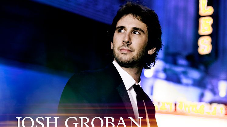 Josh Groban med musikalalbum 27 april