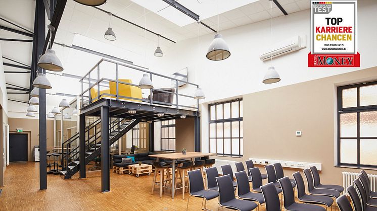 Kreative Räume für kreative Köpfe – in einer Ideenwerkstatt auf dem Firmengelände haben BPW Mitarbeiter Freiraum zum Querdenken.
