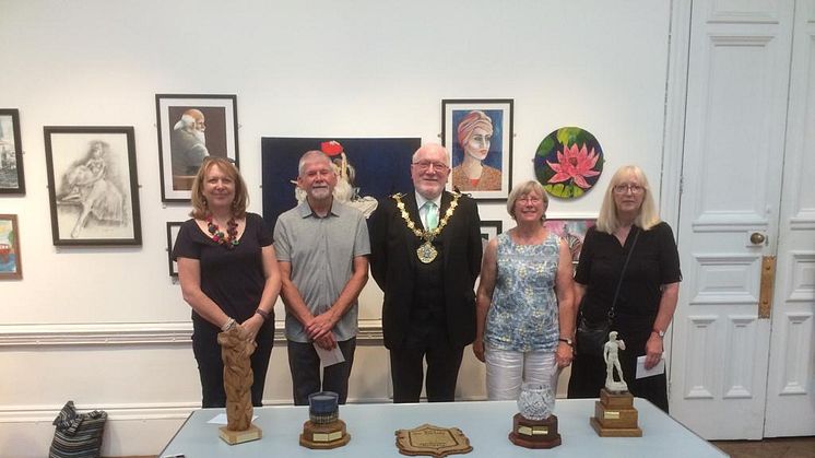 ​Mayor opens Bury Art Society’s annual exhibition