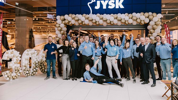 Onsdag den 10. april 2024 åbnede JYSK butik nummer 300 på det polske marked.