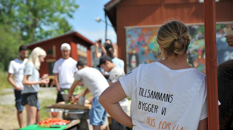 Små byggande aktörer utan omfattande eget kapital är helt utlämnade åt kreditmarknaden. Investeringsstödet har under senare år varit avgörande för att få ihop kalkylen. Foto: Egnahemsfabriken.