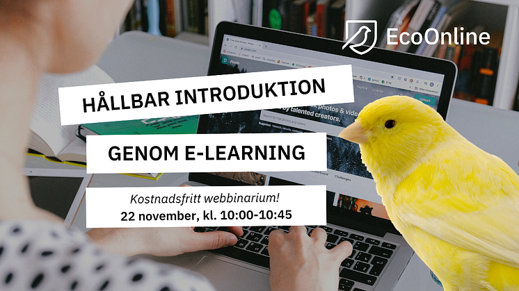 Hållbar introduktion genom e-learning