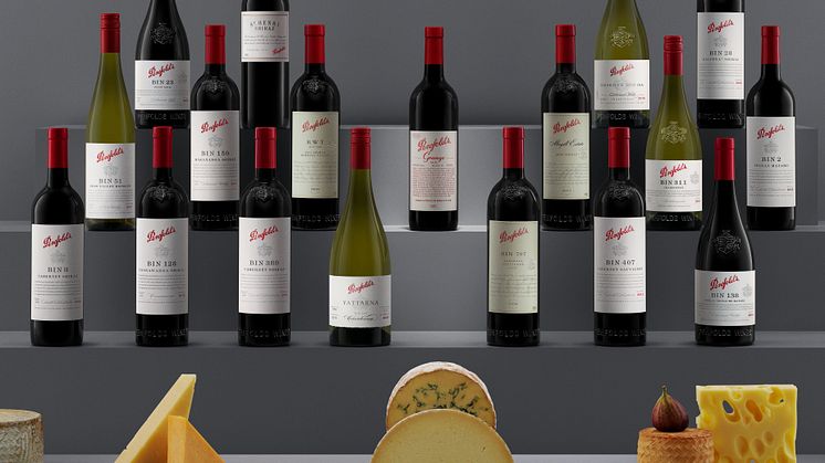 The Penfolds Collection 2017 sträcker sig över 5 årgångar och är en familj av viner från distinkta år