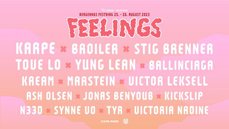 Landets største konsert- og festivalarrangører går sammen om en helt ny sommerfestival i Bergen!