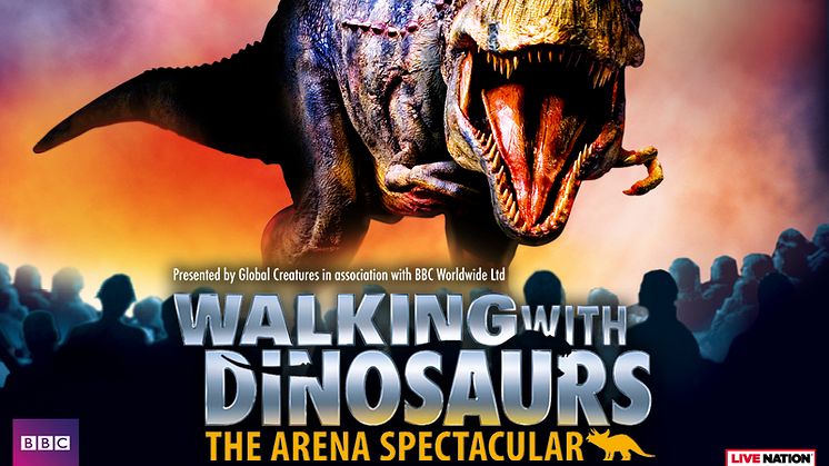 SPEKTAKULÄRA ’WALKING WITH DINOSAURS’ TILL SVERIGE - HÖSTEN 2018