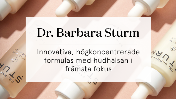 Pressrelease Dr. Barbara Sturm