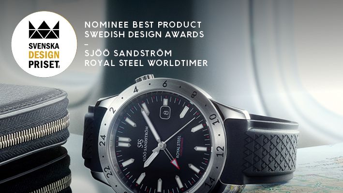 Sjöö Sandström, Royal Steel Worldtimer nominerad till Svenska Designpriset 2017
