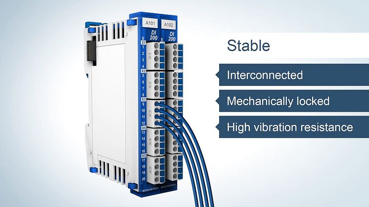 S-DIAS - Nya generationen kompakt I/O-serie i fickformat