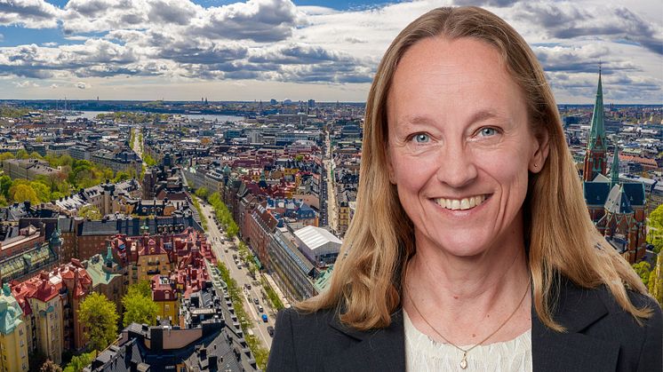 Karin Witalis är ansvarig för SEPREF:s konsensusprognos. Kollage. Foto: Colliers