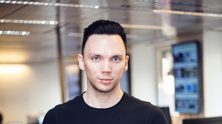 Joakim Holfve, ny produktchef på Aller media