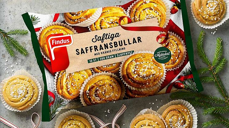 Saftiga saffransbullar med krämig fyllning 