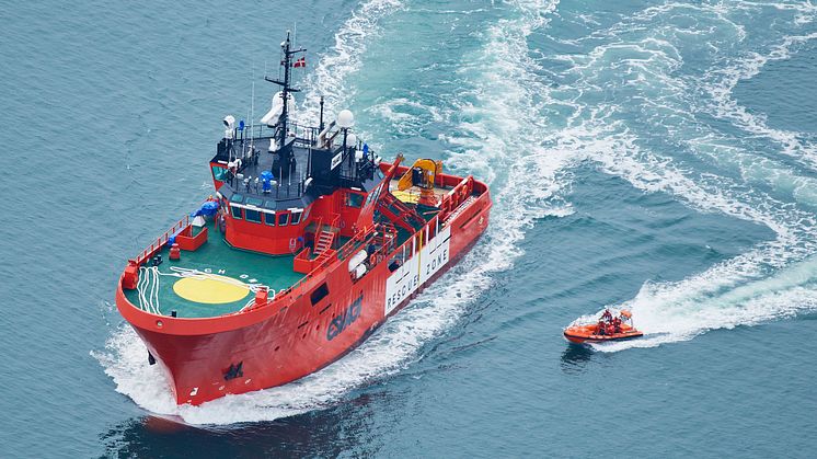 ’Esvagt Castor’ skal arbejde som afviserskib og være mand-over-bord-beredskab under opbygningen af havmølleparken Hornsea 1.