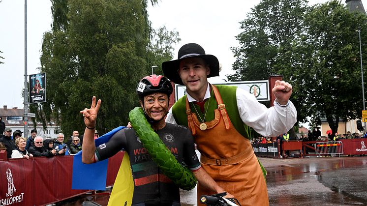 Amanda Bohlin och Kristian Klevgård vann Cykelvasan 90 2023
