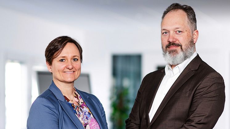 Kathrine Hogseth, vd & Gustaf Westerlund, grundare av CRM-Konsulterna