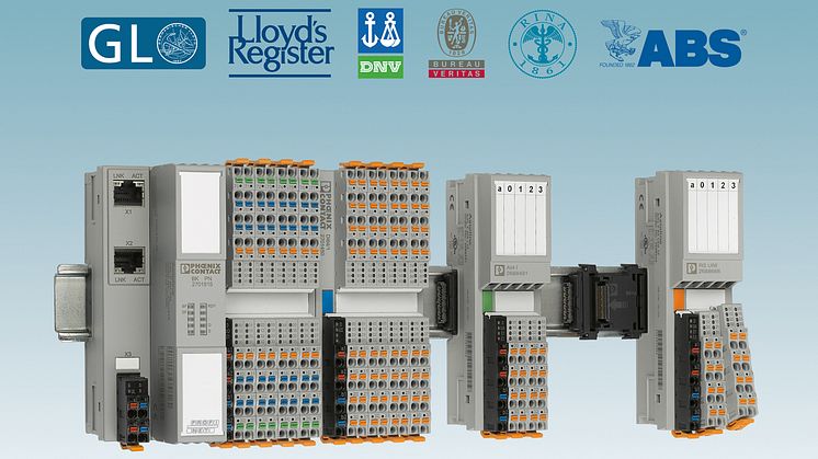 Robust I/O system godkendt til skibsbrug