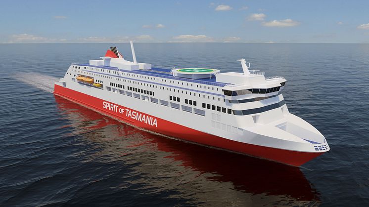 Kongsberg Maritime’s integrated Promas propulsion system will be used on two new Spirit of Tasmania ferries for the Australian company TT-Line