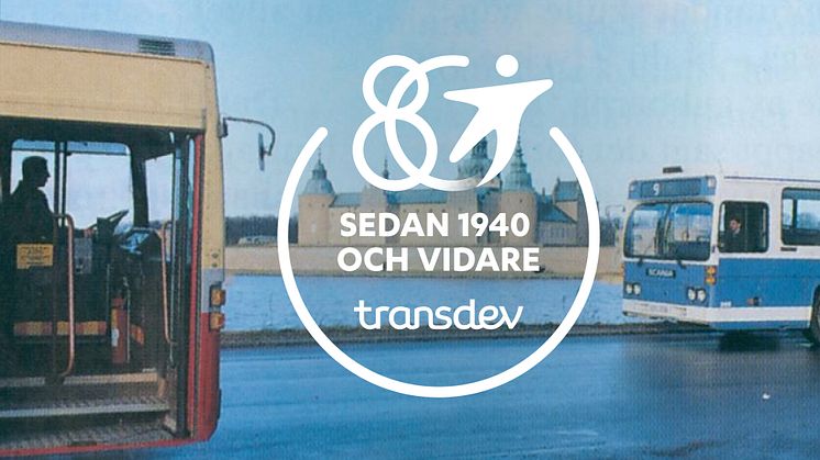 Transdev fyller 80 år – från bussresor till vardagsmobilitet