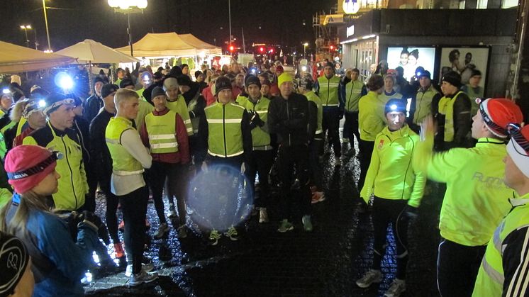 101 joggare slöt upp på Luciajoggen 