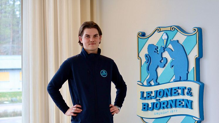 Hugo Johansson, fältsäljare Lejonet & Björnen.
