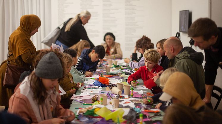 Efterårsferie 2022 på Kunsthal Charlottenborg. Foto af Vilde Livsdatter. 