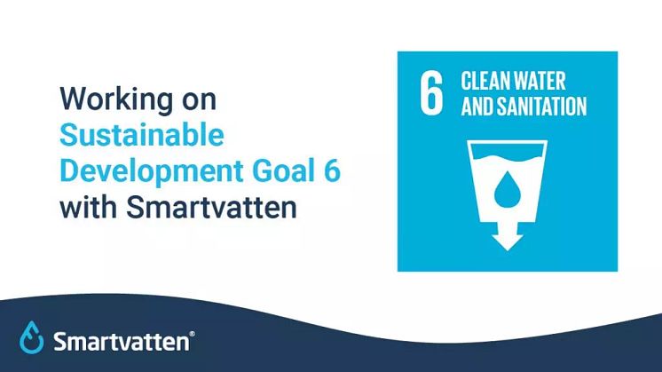 Working on Sustainable Development Goal 6 with Smartvatten